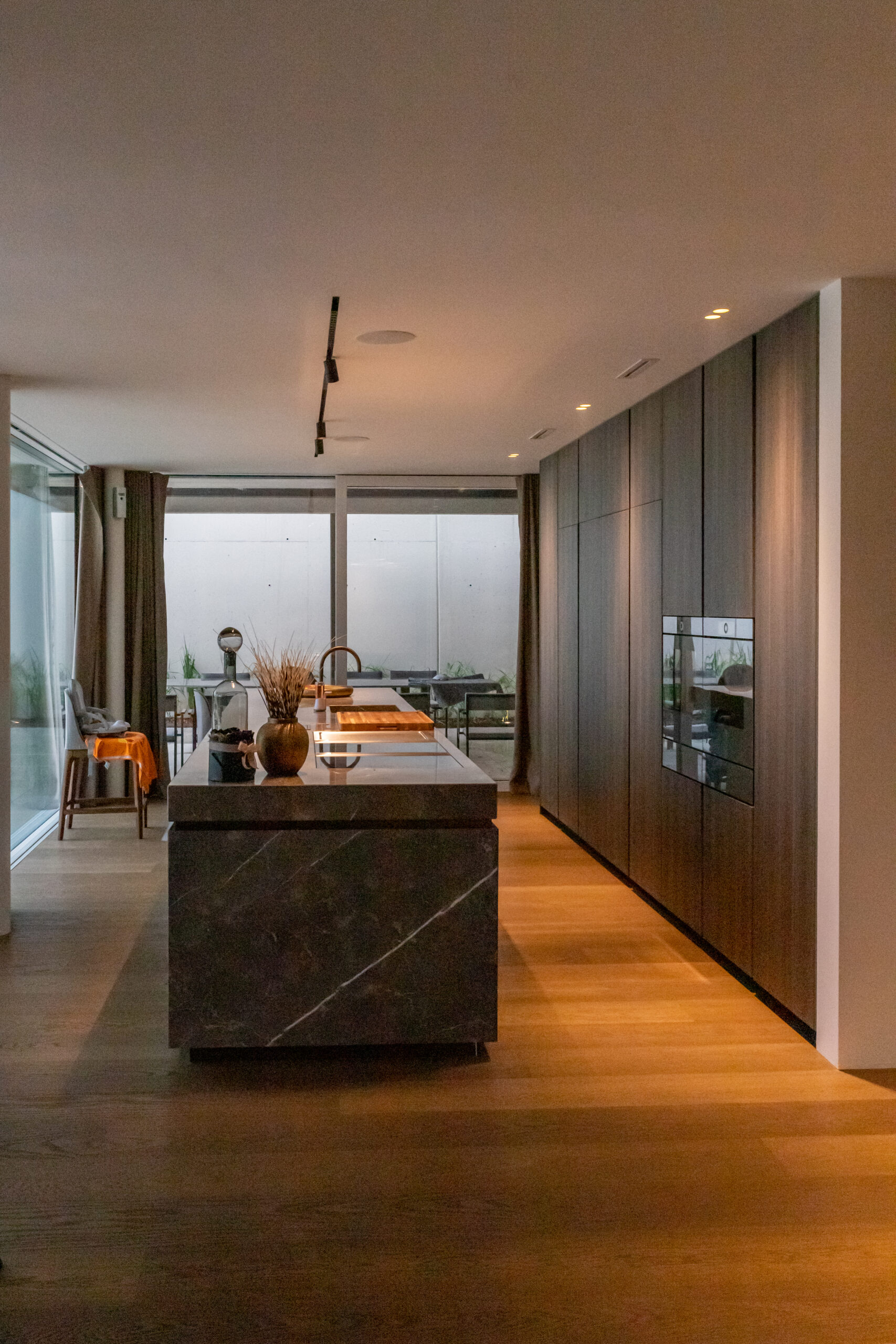 Villa Svizzera – cucina con isola centrale